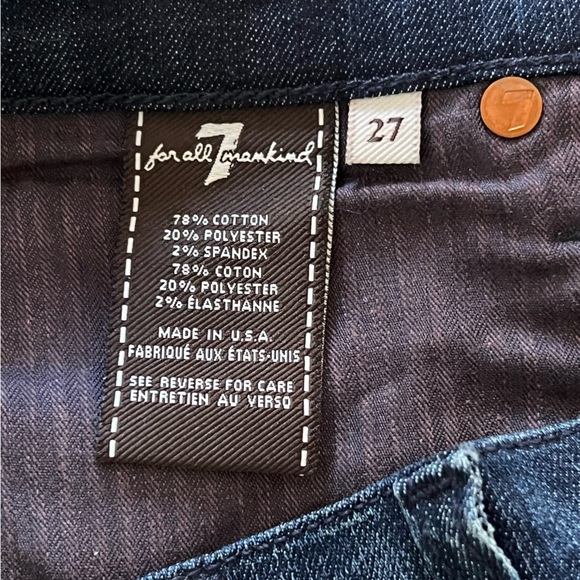 7 For All Mankind The Skinny Jean, 27 - Picture 3 of 5